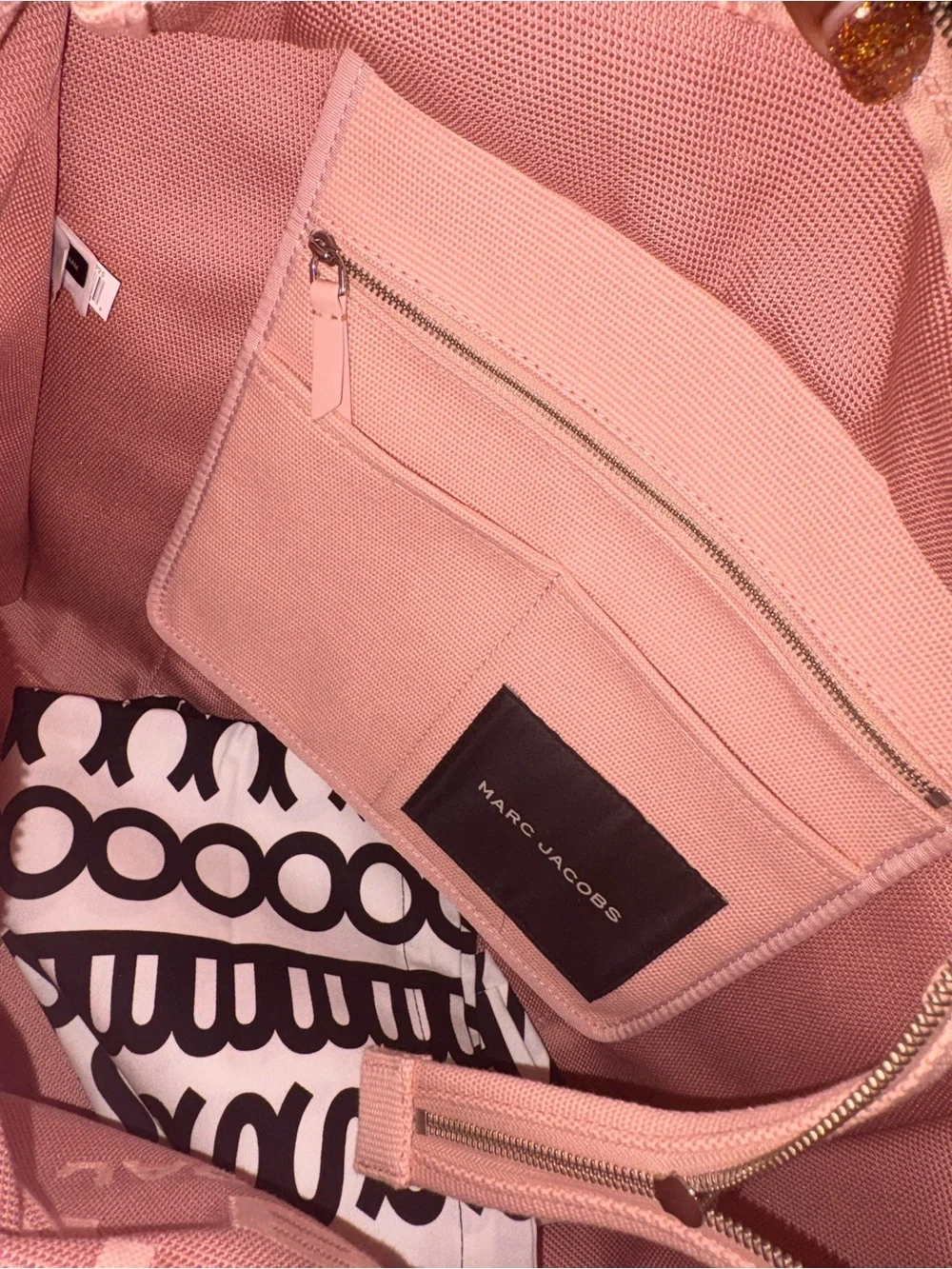 Marc Jacobs structured canvas